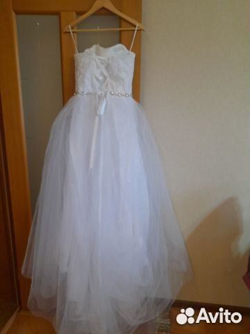 Платье свадебное новое размер 42-44