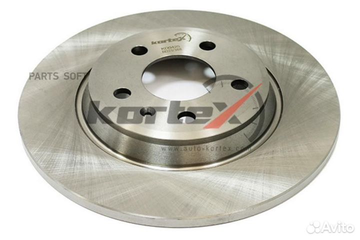 Kortex KD0425 Диск торм. audi A4/A5 07/A6/A7 10/Q5
