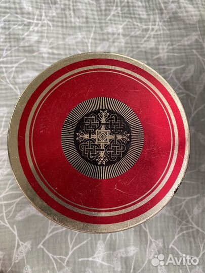 Жестяные банки СССР банка для хранения винтаж