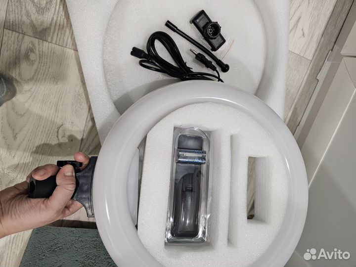 Кольцевая лампа без штатива