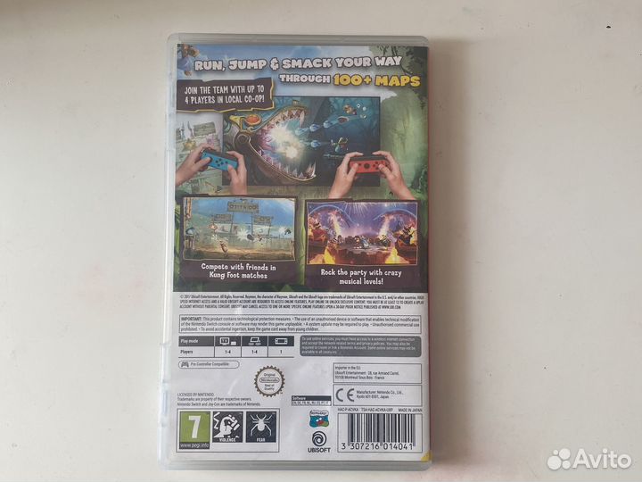 Rayman legends nintendo switch