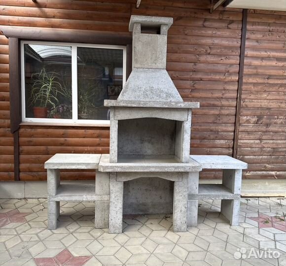 Барбекю печь мангал комплекс под отделку