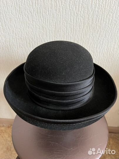 Шляпа фетровая женская