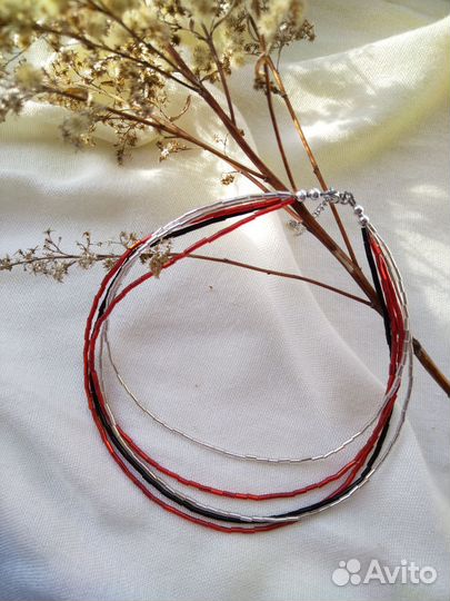 Чокеры из бисера