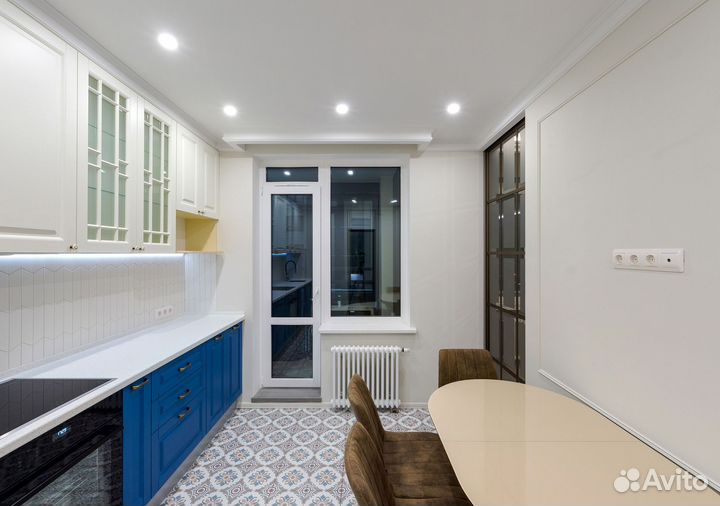 Ремонт квартир под ключ. Дизайнерский ремонт