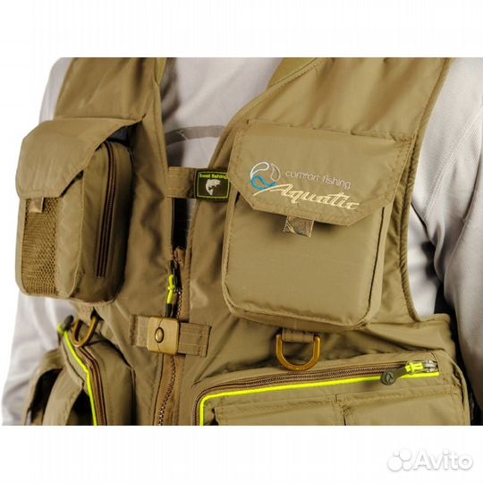 Жилет Aquatic Ж-02 рыболовный (регулируемый размер