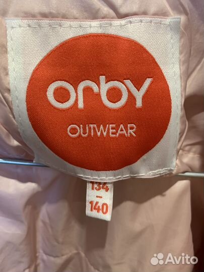 Пальто для девочки orby 134-140см