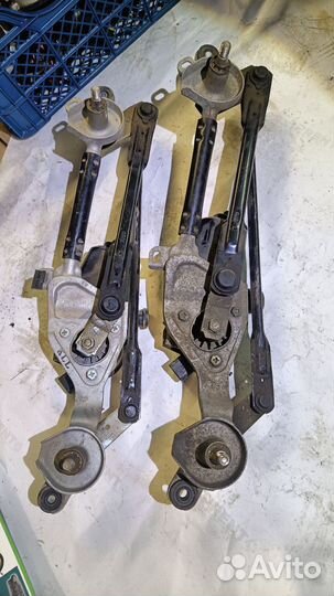 Трапеция стеклоочистителя kia rio3 solaris в сборе