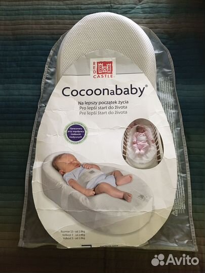 Кокон для новорожденных red castle