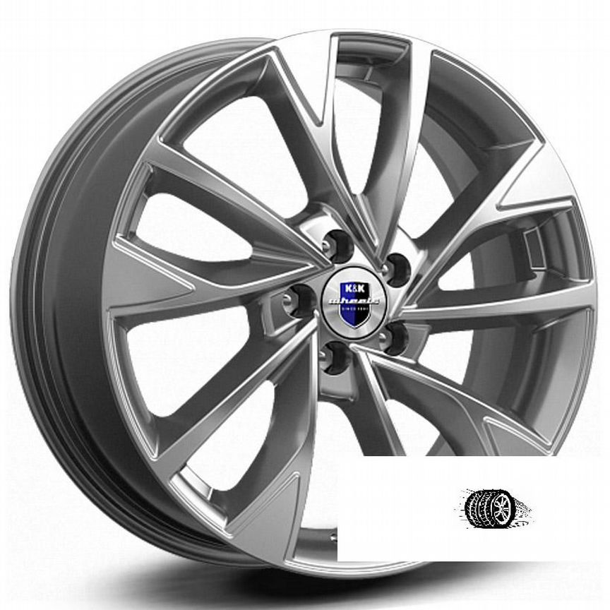 Литые диски K&K 7×R17 5×108