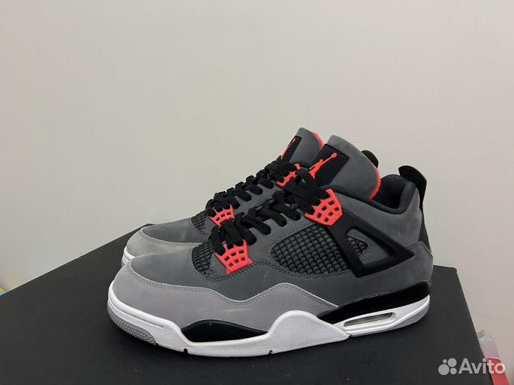 Кроссовки Nike Air Jordan 4 RetroInfrared Оригинал