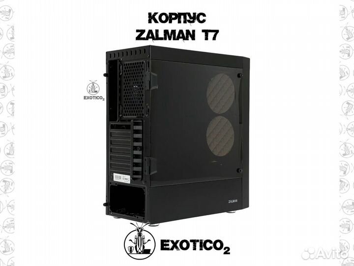 Корпус ATX Zalman ZM-T7, Midi-Tower