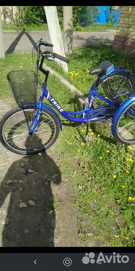 Велосипед 3х колесный взрослых на 24