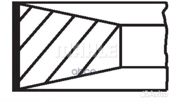 209 59 N0 кольца поршневыеd123 3.5x3x4/1 6xRVI