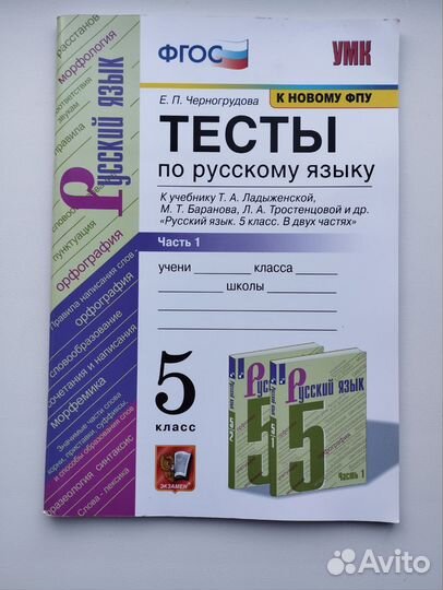 Учебные пособия по русскому языку