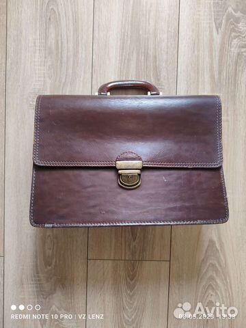 Мужской кожаный портфель