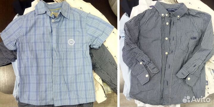 Рубашки и брюки на мальчика 92, 110, 116, 128