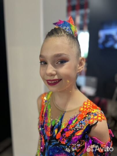 Прически и макияж для гимнасток