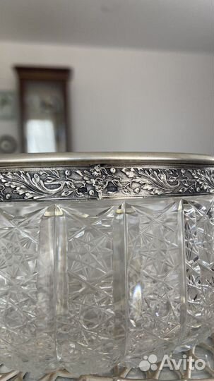 Хрусталь с серебром СССР