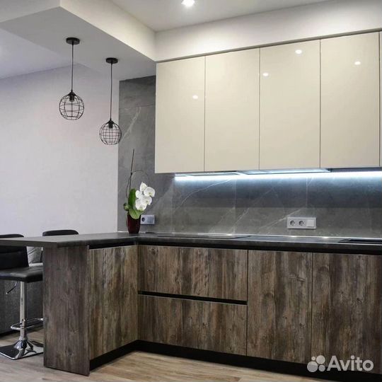 Уютные кухни на заказ мдф фасады