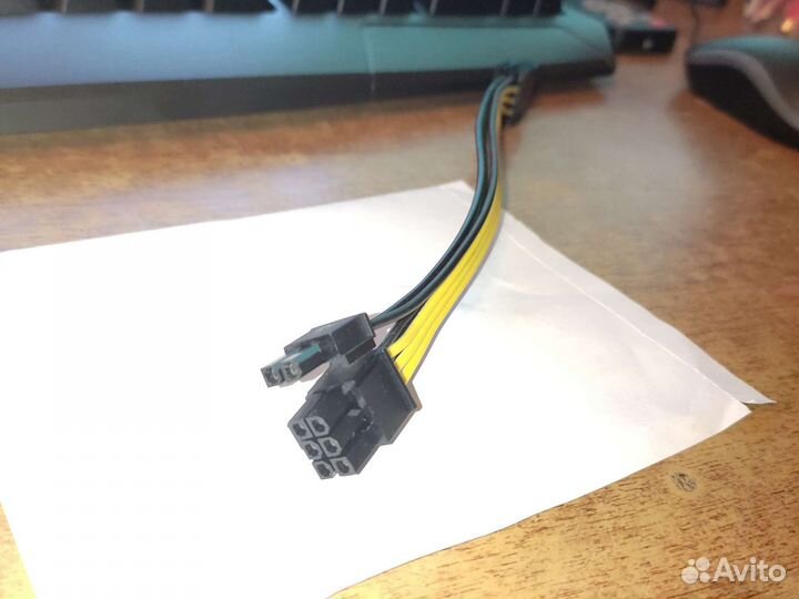 Переходник удлинитель PCI-e 8 pin-8(6+2)pin