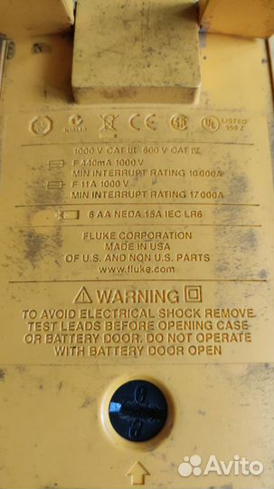 Мультиметр fluke 289