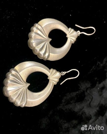 Серебряные серьги СССР. Редкость
