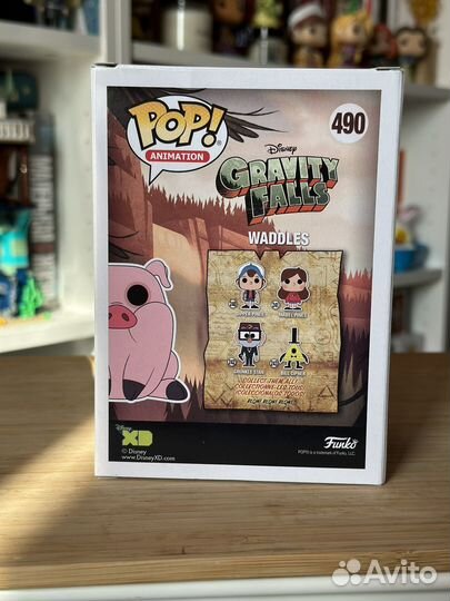 Funko pop gravity falls пухля waddles