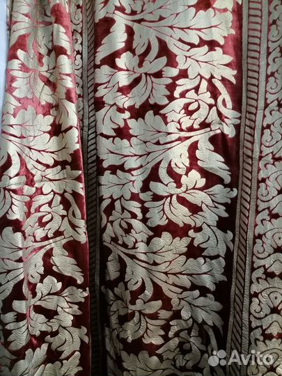 Шторы портьеры, бархат, новые