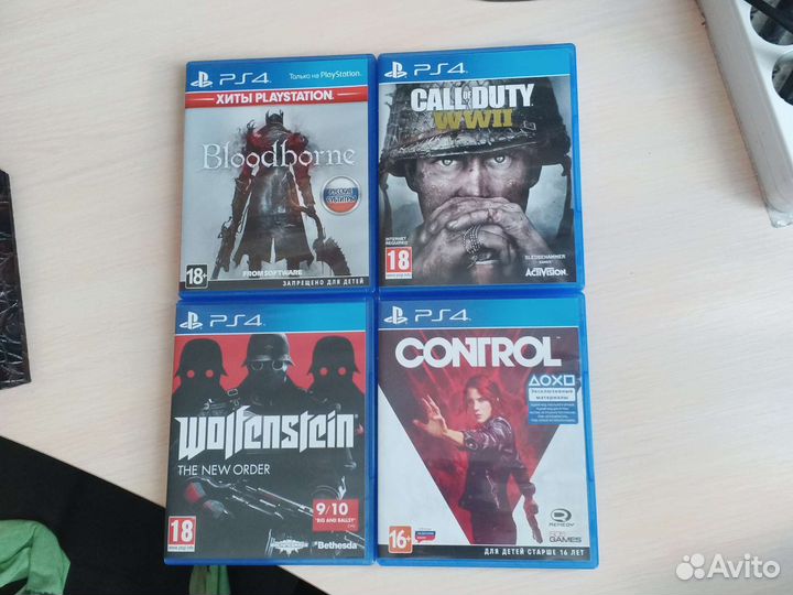 Игры на ps4 (обмен)