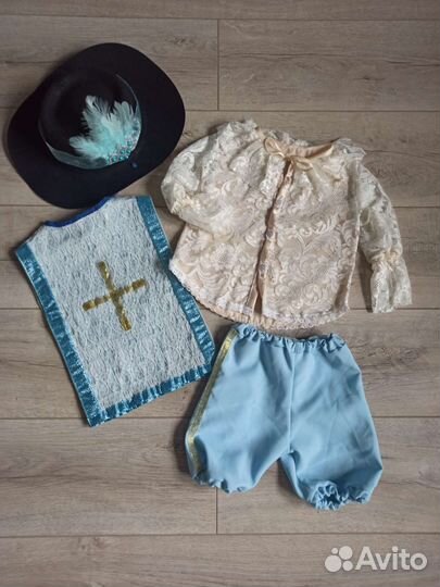 Костюм новогодний Мушкетёра на 1,5-2 года