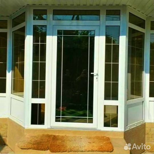 Пластиковые окна. остекление домов