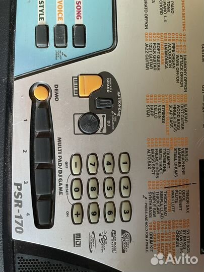 Синтезатор yamaha