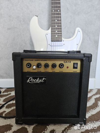 Электро гитара и комбик