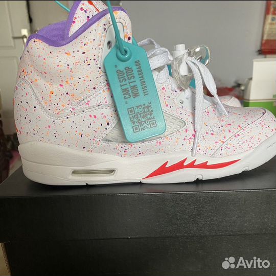 Nike air jordan 5 easter (оригинал ) женские