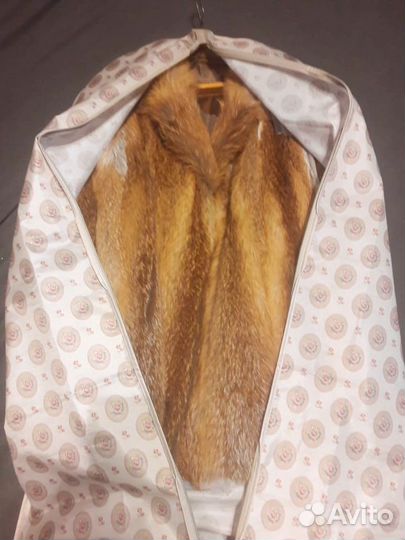 Шуба лисия без бирки натуральная
