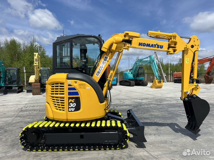 Мини-экскаватор Komatsu PC30UU, 2023