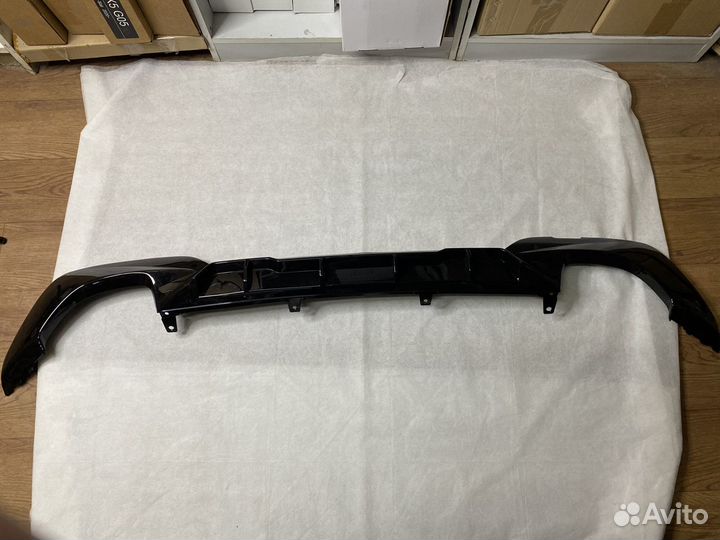 Диффузор для BMW G20 черный глянец