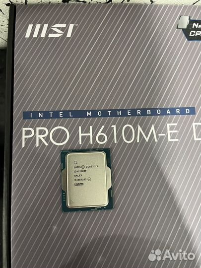 Lga 1700 комплект 12400F/B660(10400F/H510)