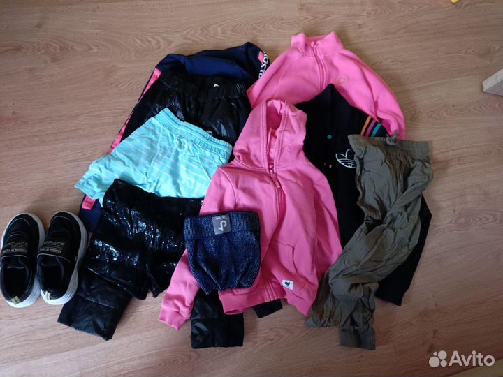 Пакет вещей на девочку 134 -140