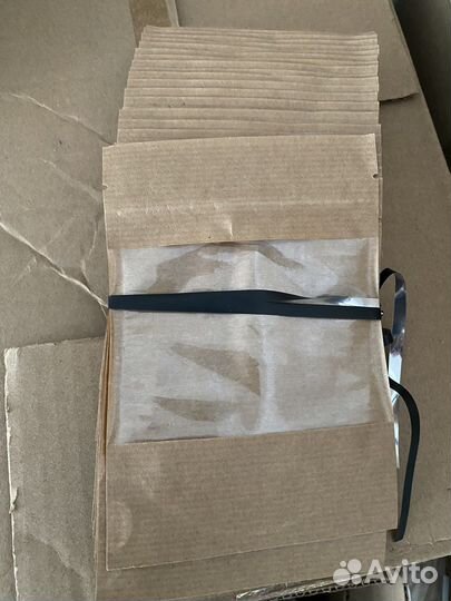 Пакеты бумажные крафт зип лок