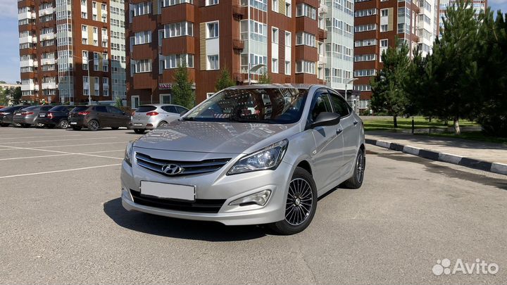 Hyundai Solaris 1.4 МТ, 2015, 92 000 км