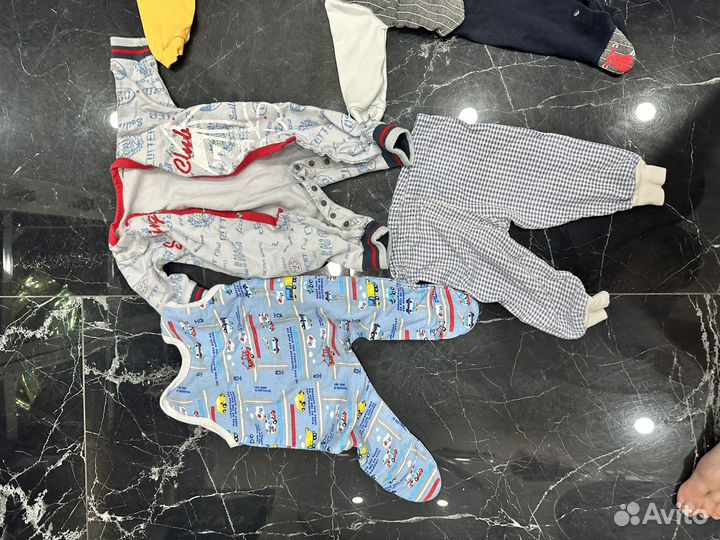 Вещи пакетом на мальчика 3 мес