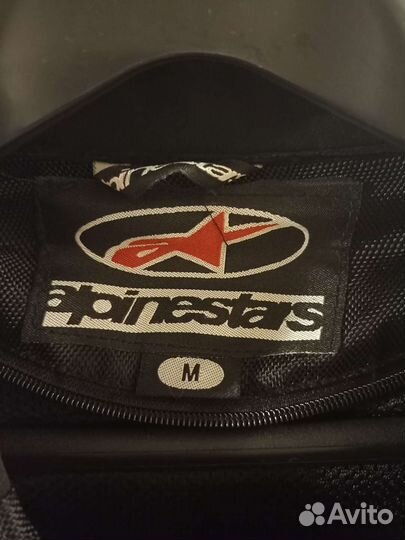Мотокуртка мужская защитная М alpinestars Италия