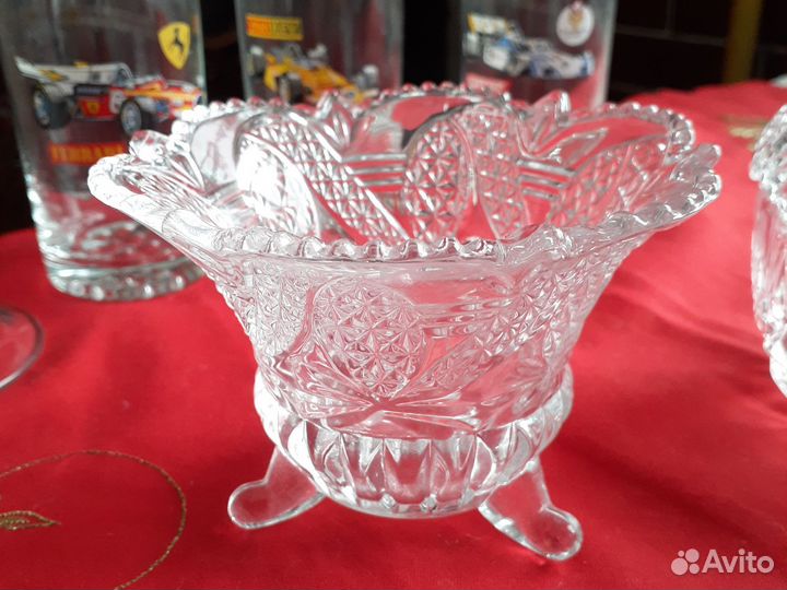 Стеклянные предметы для сервировки