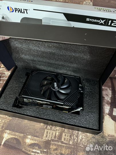 Видеокарта palit geforce 3060 stormx 12gb