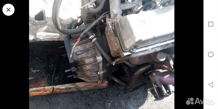 Плита переходная для двс Mercedes на Газ/уаз