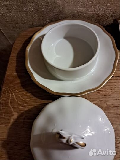 Масленка икорница винтаж Польша