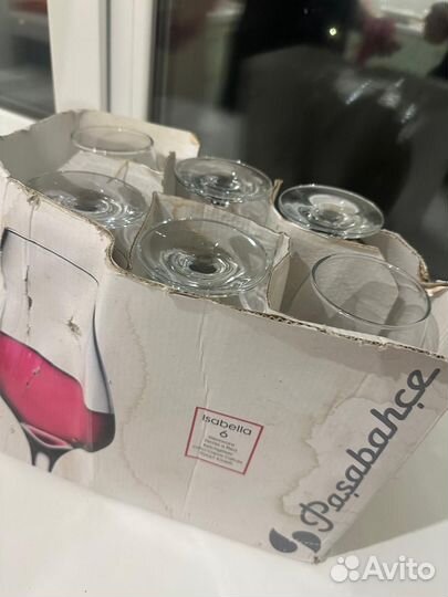 Хрустальные бокалы