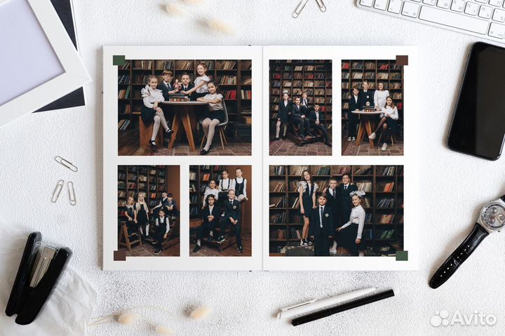 Выпускные фотоальбомы школа/вуз